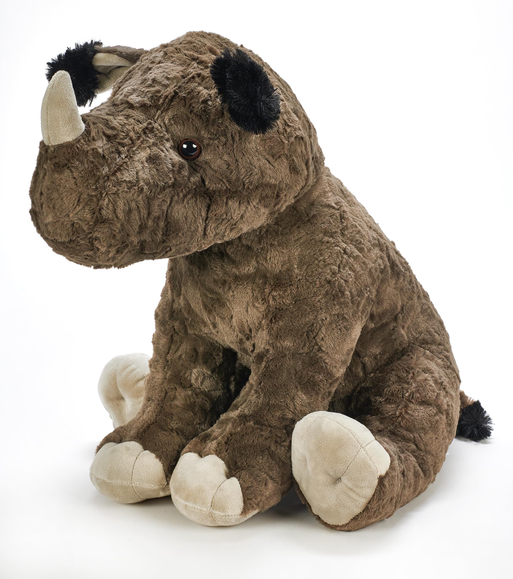 Amazon.co.jp: The Petting Zoo Rhino ぬいぐるみ 子供用 野生動物園